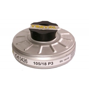 Противорадиоционный (противопылевой) фильтр Trayal  Р3 R. Photo 2